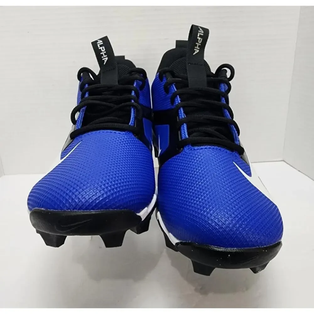 Nike Men's Hyper Royal Blue Alpha Menace 4 Shark Football Cleats Size 12